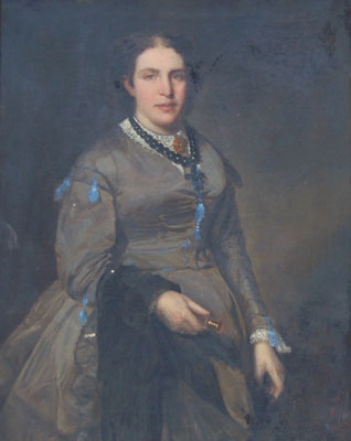 Portrait of a Lady with a Black Shawl