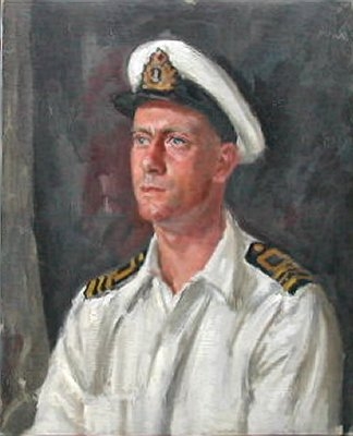 Portrait of ADC to Mountbatten of Burma