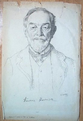 Portrait of Author Frederick Harrison (1831-1923)