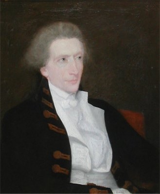 Portrait of Captain H Burdett, RN  in full dress