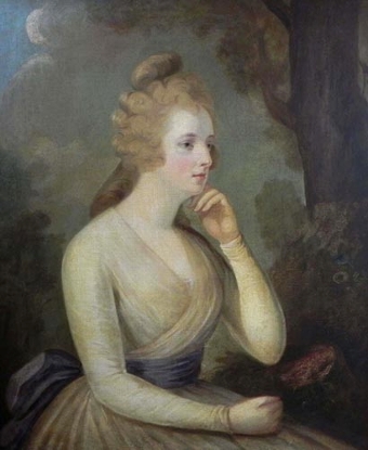 Portrait of Elizabeth Catherine Jackson (nee Mitchell), (1792-1837)