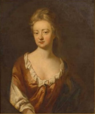 Portrait of Frances Jenings, Lady Hamilton and  Duchess of Tyrconnell  1647-173