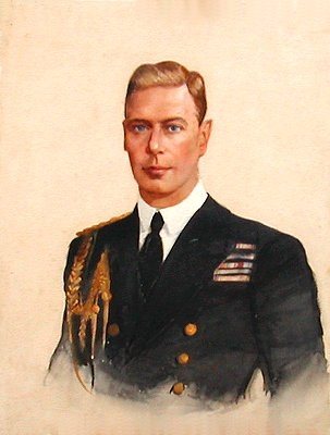 Portrait of George VI (1895-1952)