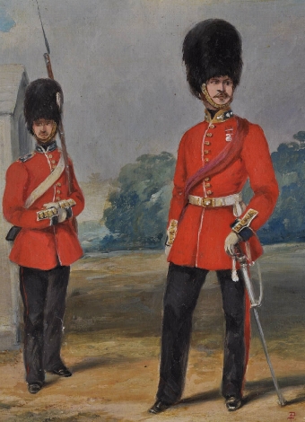 Portrait of Grenadier Guardsmen
