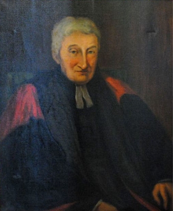Portrait of James Burton, DD 1745-1825 dean of Christchurch Oxford
