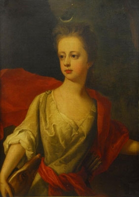 Portrait of Lady Dorothy Manners, Circa 1690-1734,  Countess of Gainsborough