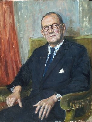 Portrait of Lord Aldington (1914-2000)