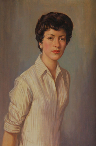 Portrait of Mrs Rex Beechey