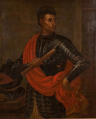 Portrait of Niccol? Mauruzzi,  best known as Niccol? da Tolentino 1350-1495