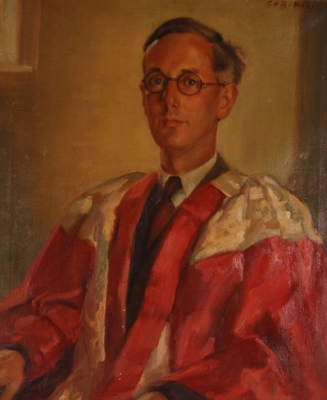 Portrait of Professor Sir Jack Westrup (1904-1975) - Heather Professor of Music