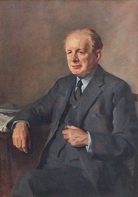 Portrait of Sir (Robert ) Geoffrey Ellis, 1st  Bt.