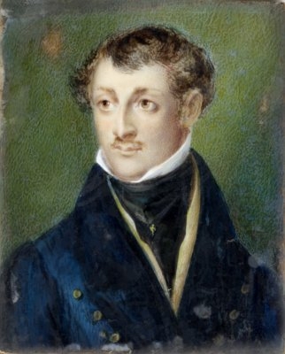 Portrait of Sir Brook W. Bridge Bt., Later Lord Fitzwaller (1801-1875)