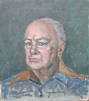 Portrait of Winston Churchill (1874-1965)