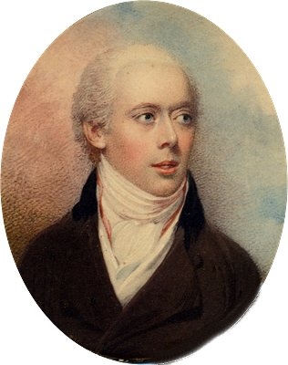 Portrait of Young Man in Black Coat