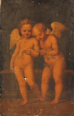 Putti  Singing a chorus