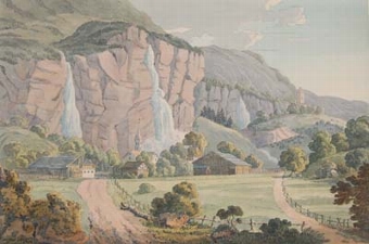 Reichenbach Falls, Meyringhen, Valle de Hasli, Canton  de Berne , Switzerland