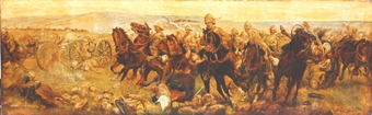Saving the guns at Colenso, 15th December 1899