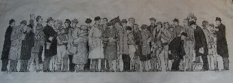 The Cheltenham Gold Cup, Crowd Scene, 1960