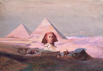 The Pyramids at Gazeh