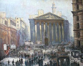 The Royal Exchange, Cornhill London