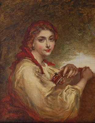 The Tambourine Girl