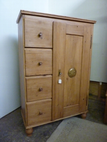 Continental Pine Food Cupboard