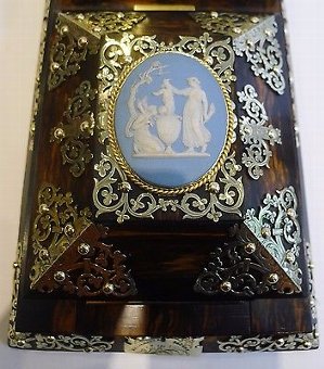 Antique The Most Magnificent Antique English Betjemann's Patent Self Closing Bookslide