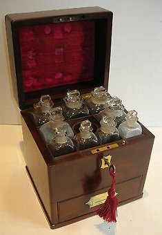 Wonderful Antique Regency Mahogany Apothecary Box c.1820 / 1830