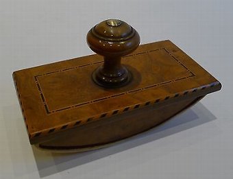 Antique English Rolling Desk Blotter c.1900 / 1910