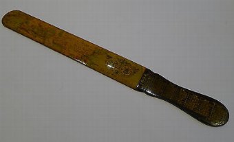 Antique Advertising Mauchline Page Turner - Eastern Telegraph Co. - 1896