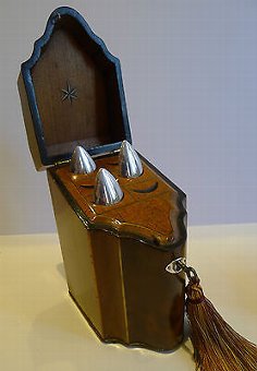 Rare George III Sheraton period Spoon Box c.1780