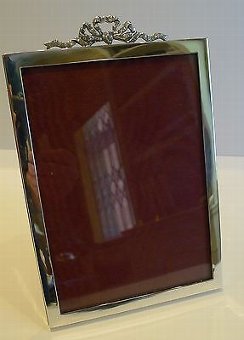 Antique English Sterling Silver Photograph Frame - 1902