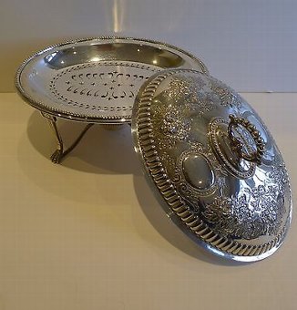 Antique Chafing Dish by Walker & Hall - 1893