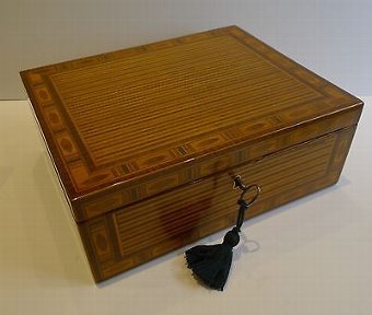 Magnificent & Elegant Sheraton Harewood Table Box c.1780