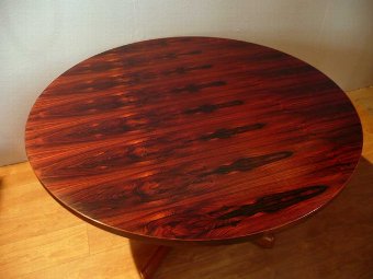 Vintage Retro 1960s Danish Style GORDON RUSSELL Rosewood Dining Table