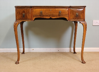 Antique Walnut Writing Table,