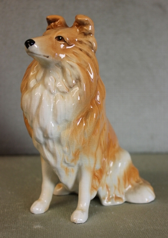 Vintage Sylvac Collie Dog Figurine