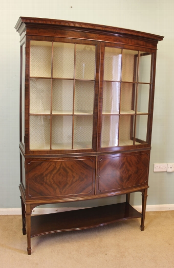 Antique Edwardian Display Cabinet,