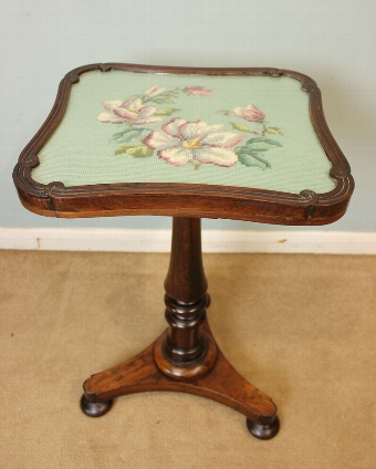 Antique Victorian Rosewood Wine / Side Table