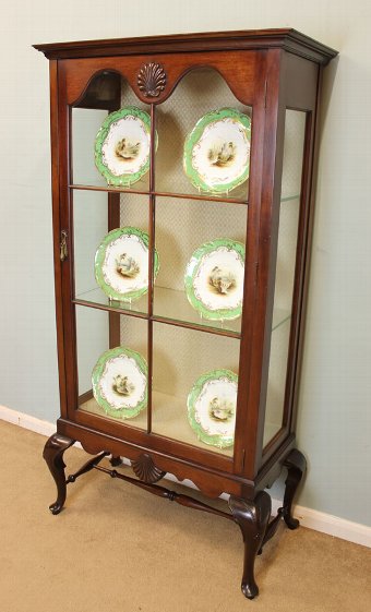 Antique Antique Mahogany Display Cabinet,