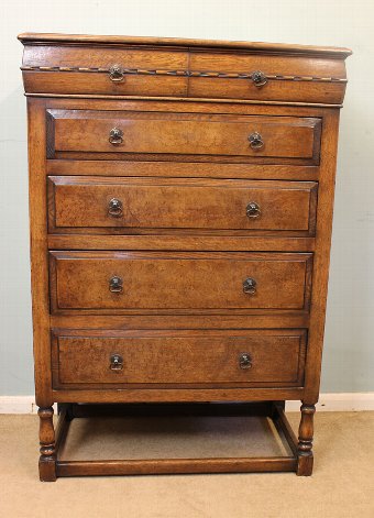 Antique Quality Oak Chest of Drawers