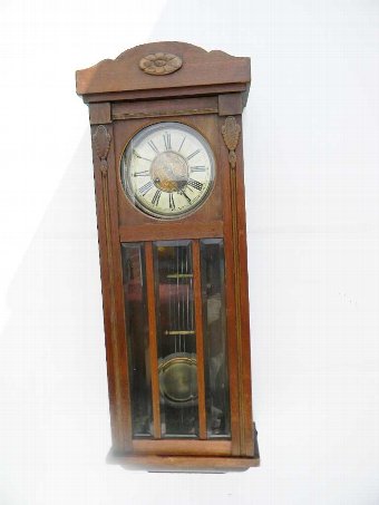Vienna rare maker movement mahogany cased