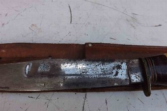Antique Bowie Knife rare Sheffield maker