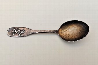Silver tea caddy spoon