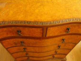 Antique CHEST OF DRAWS FEATURED WALNUT