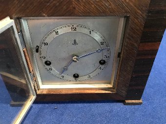 Antique Rare miniature Gustav Becker Westminster Chimes mantle clock  