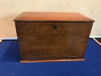 Oak cased writing station/organiser  by Parkins & Gotto of Oxford SE London