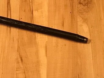Antique Gentleman’s walking stick come sword stick ebonised