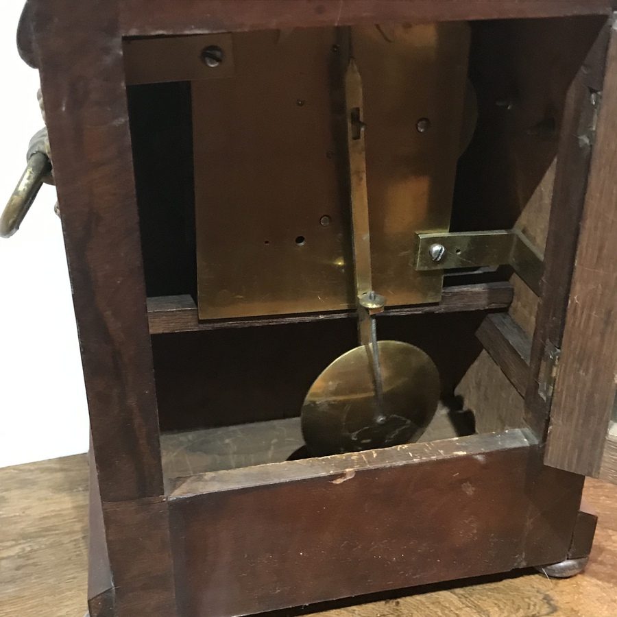 Antique Bracket Clock mahogany circa 1820