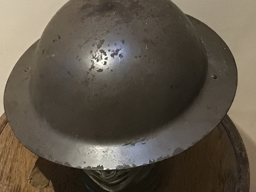 Antique Soldier’s helmet of the Great War